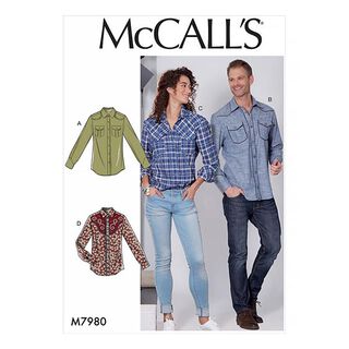 Camisa, McCall‘s 7980 | 46-54, 