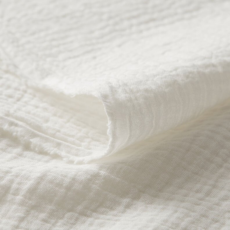 Muselina/doble arruga – blanco lana,  image number 5