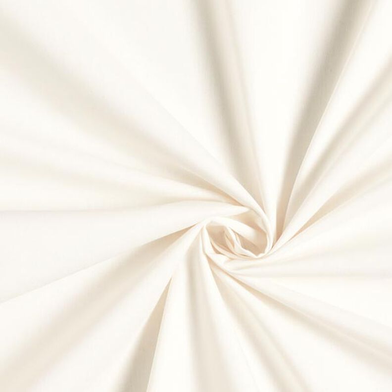 Popelina de algodón Uni – blanco lana,  image number 1