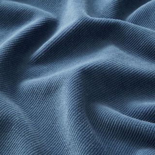 Pana de terciopelo de jersey con reps cruzados – azul grisáceo pálido | Retazo 50cm, 