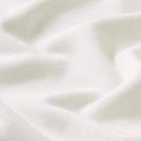 Polar alpino Tela de sudadera suave Uni – blanco lana, 