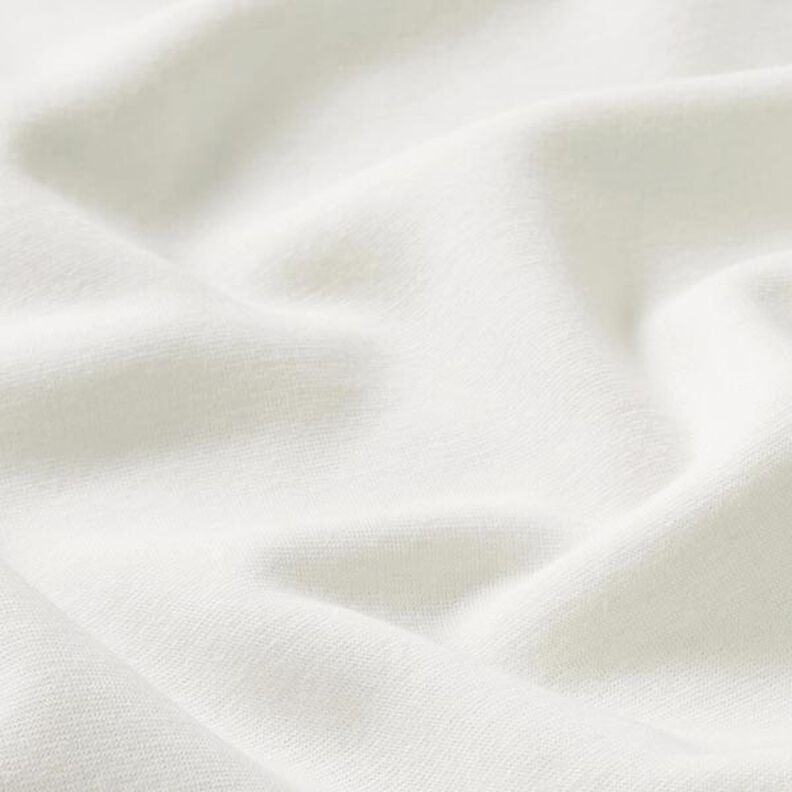 Polar alpino Tela de sudadera suave Uni – blanco lana,  image number 3