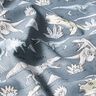 Cretona Dinosaurios – azul gris,  thumbnail number 2