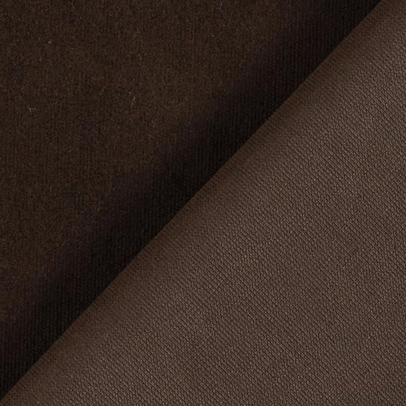 Terciopelo Stretch Pana fina Uni – marrón negro,  image number 3