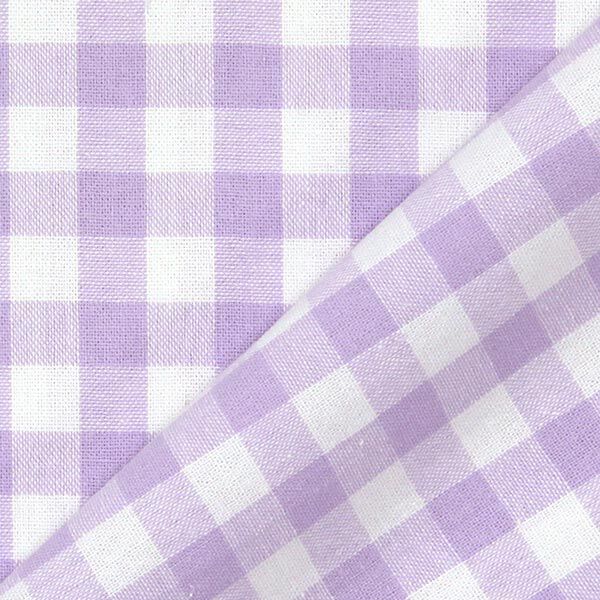 Tela de algodón Vichy - 1 cm – lila pastel,  image number 3