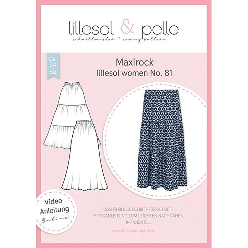 Falda larga | Lillesol & Pelle No. 81 | 34-58,  image number 1