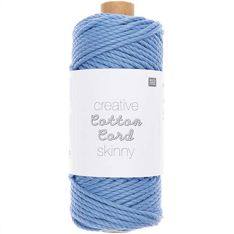 Hilo de macramé Creative Cotton Cord Skinny [3mm] | Rico Design - azul baby,  image number 1