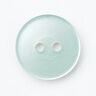Botón de 2 agujeros brillante [Ø 15 mm] – menta suave,  thumbnail number 1