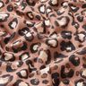 Tela decorativa Lona Lunares leopardo – canela/negro,  thumbnail number 2