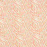 GOTS Felpa francesa veraniega Cebra | Tula – beige claro/naranja,  thumbnail number 1