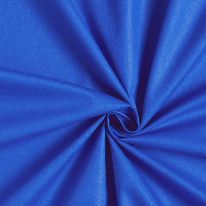 Popelina de algodón Uni – azul real,  image number 1