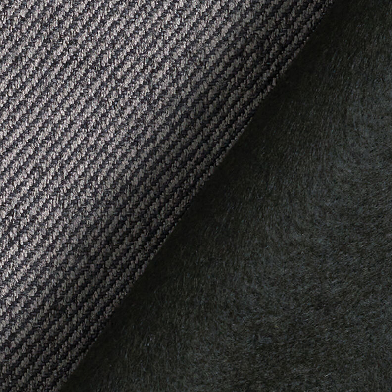 Tela de tapicería Aspecto de sarga – gris oscuro,  image number 3