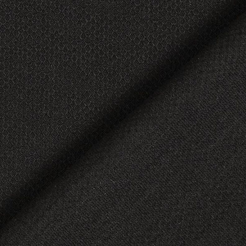 Piqué de algodón Uni – negro,  image number 3