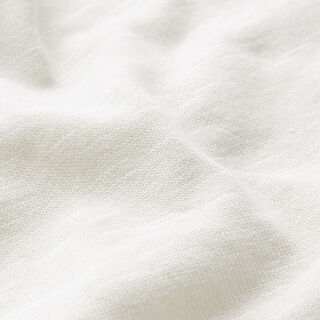 Punto fino Lino Uni – blanco lana, 