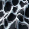 Tela de viscosa leopardo – azul claro/negro,  thumbnail number 2