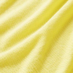 Tela de jersey arrugado Uni – amarillo claro, 