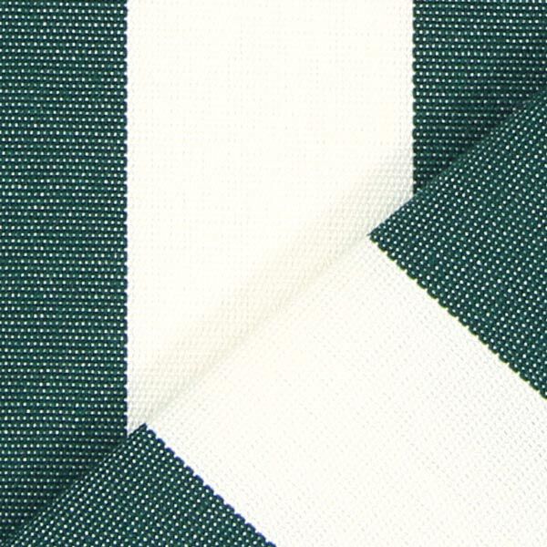 Telas para exteriores Acrisol Listado – blanco lana/verde oscuro,  image number 3