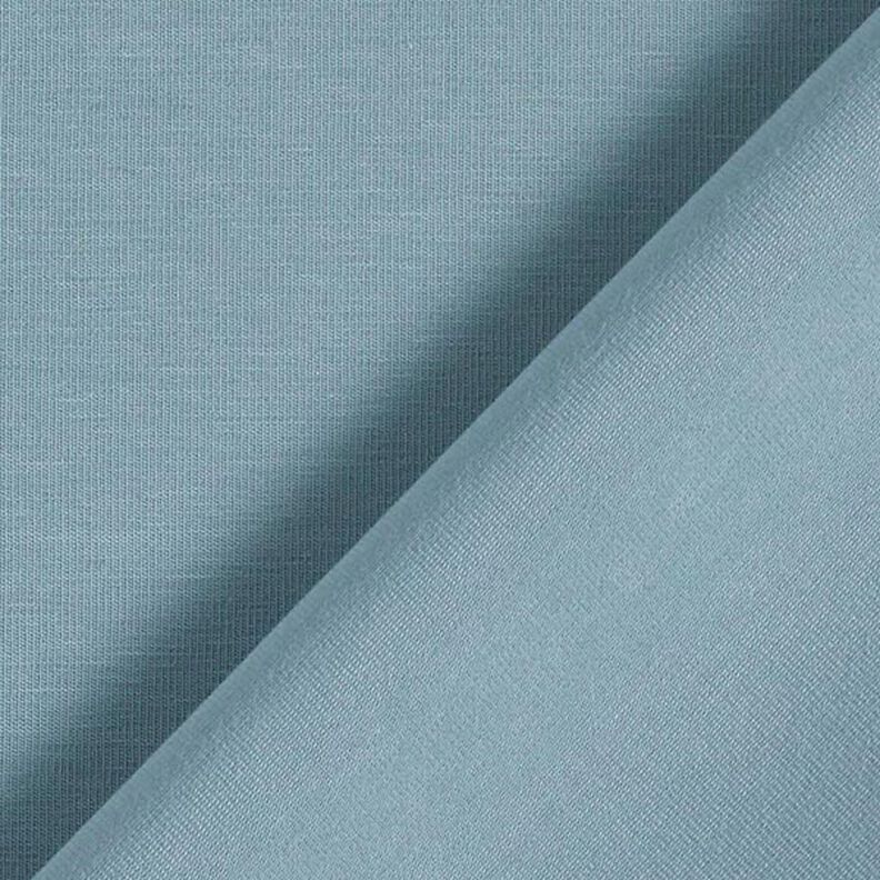 Tela de jersey de algodón Uni mediano – azul grisáceo pálido,  image number 5