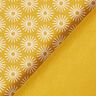 Tela de jersey de algodón brillan las flores – amarillo curry,  thumbnail number 4