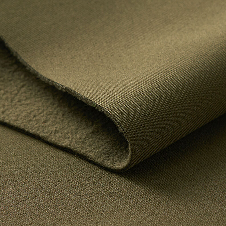 Tejido Softshell Uni – oliva oscuro,  image number 5