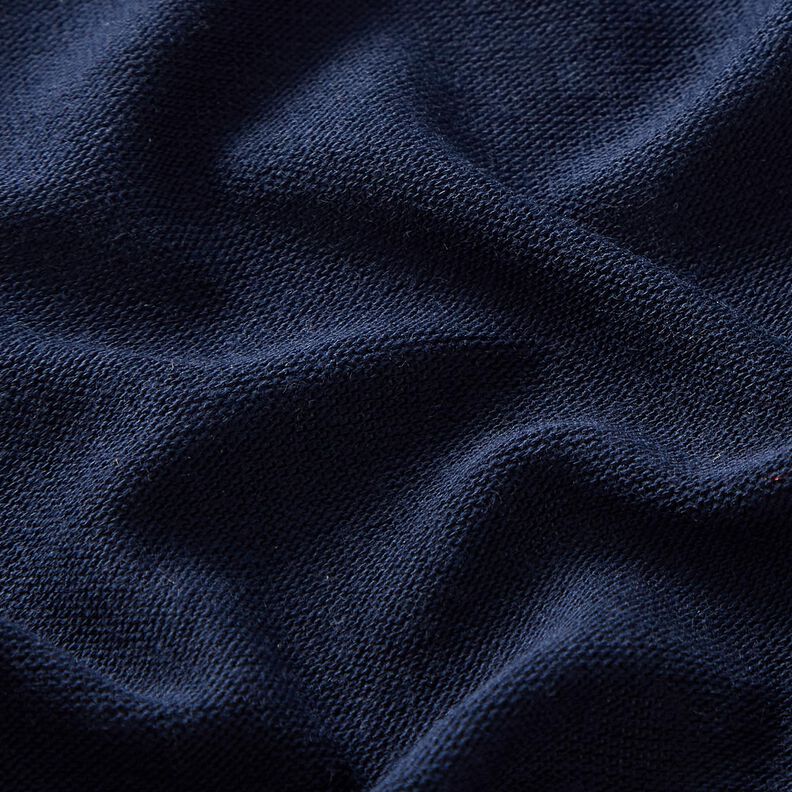 Punto fino liso ligero – azul noche,  image number 2