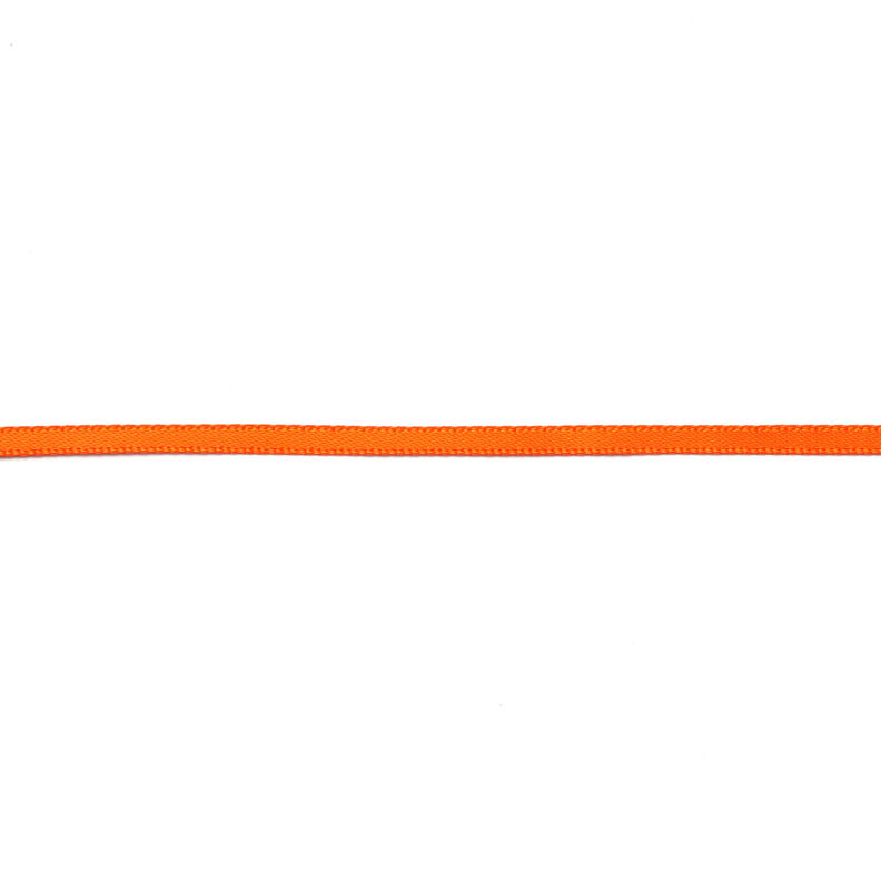 Cinta de satén [3 mm] – naranja,  image number 1
