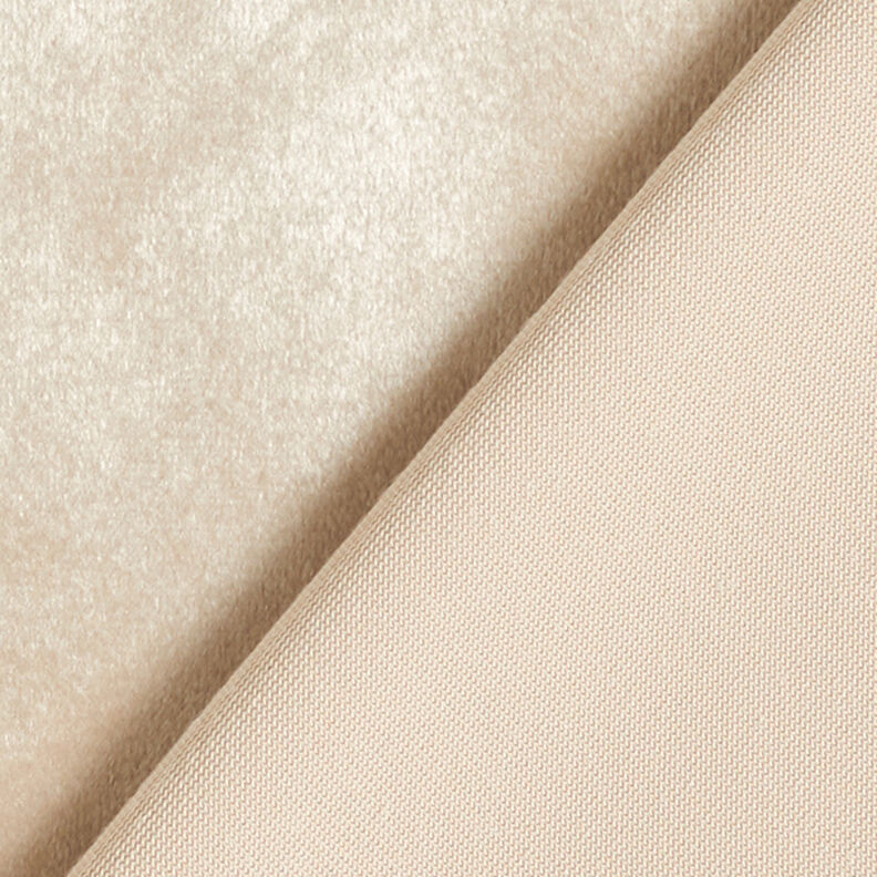 Tela decorativa terciopelo – beige claro,  image number 3