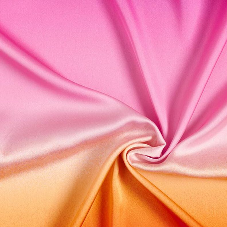 Satén con gradiente – naranja/pink,  image number 3
