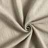 Muselina/doble arruga Zarcillo floral tono sobre tono – gris seda,  thumbnail number 3
