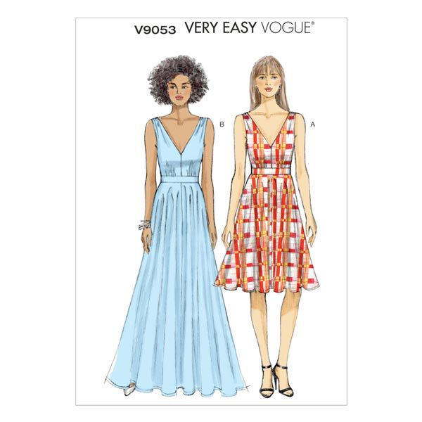 Vestido maxi, Vogue 9053 | 32 - 40,  image number 1