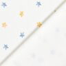 Tela de jersey de algodón Estrellas de acuarela Impresión digital – marfil/azul vaquero,  thumbnail number 4