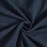 Muselina/doble arruga Flores y ramas bordadas – azul marino,  thumbnail number 3