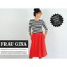 FRAU GINA - Falda de look cruzado con bolsillos laterales, Studio Schnittreif  | XS -  XL,  thumbnail number 1