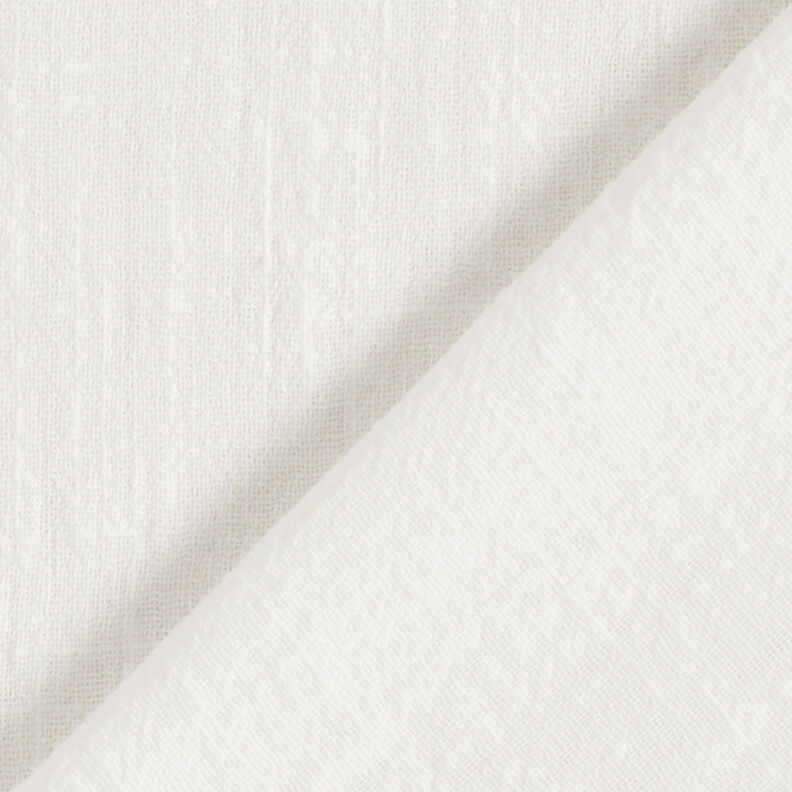 Tela de algodón Apariencia de lino – blanco lana,  image number 3