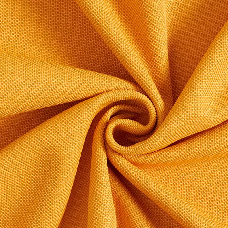 Tela de tapicería con estructura de nudos – amarillo curry,  image number 1