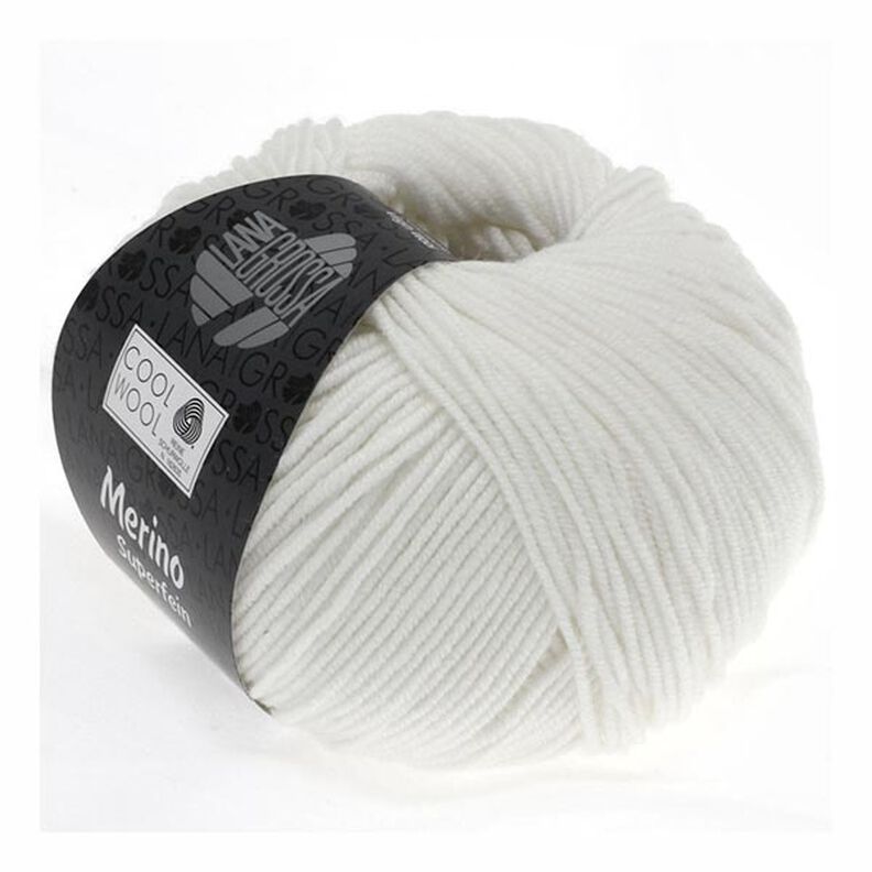 Cool Wool Uni, 50g | Lana Grossa – blanco,  image number 1