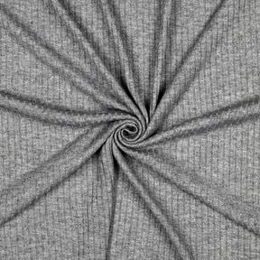 Punto canelado Lúrex – gris plateado/plata metalizada, 