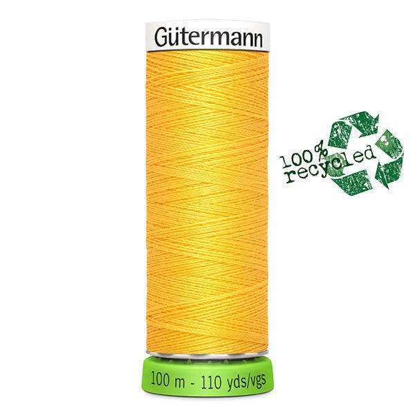Hilo todoterreno rPET [417] | 100 m  | Gütermann – amarillo sol,  image number 1