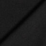 Tela de jersey mezcla de lino y algodón Uni – negro,  thumbnail number 3