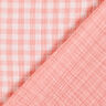 Muselina/doble arruga Hilo de cuadrados Vichy teñidos – rosa antiguo/blanco,  thumbnail number 1