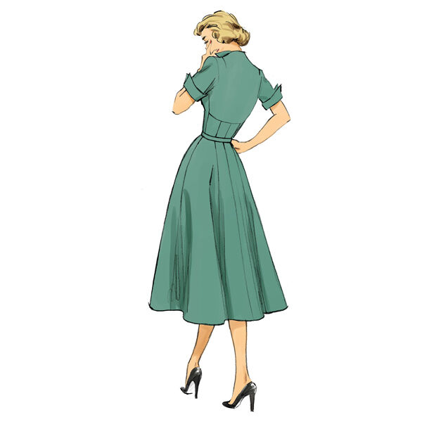 Vintage - Vestido 1952, Butterick 6018|40 - 48,  image number 6