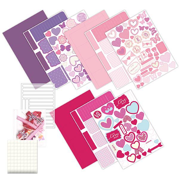 Set de cajas desplegables Amor [ 3Unidad ] – pink/rosa,  image number 2