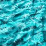 Felpa francesa veraniega Variaciones de estrellas | Glitzerpüppi – azul agua,  thumbnail number 1