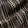 Mezcla de algodón a rayas – marrón negro,  thumbnail number 2