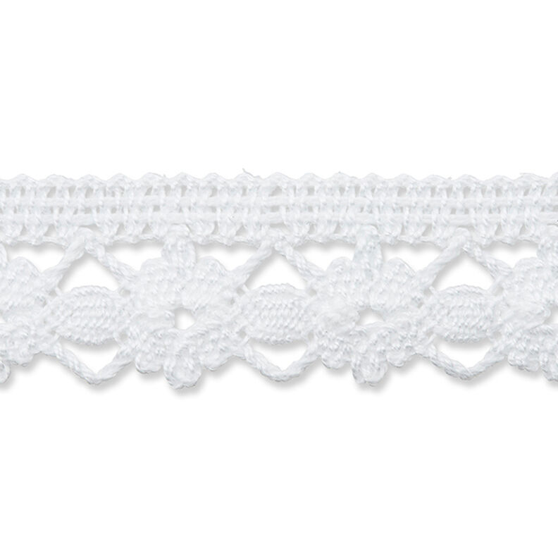 Encaje de bolillos [ 22mm ] – blanco lana,  image number 1