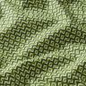Tela de algodón Cretona Zigzag étnico – verde,  thumbnail number 2