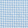 Seersucker con cuadros vichy grandes – blanco/azul claro,  thumbnail number 1