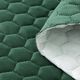 Tela de tapicería Terciopelo acolchado en diseño de panal – verde oscuro – Muestra,  thumbnail number 3
