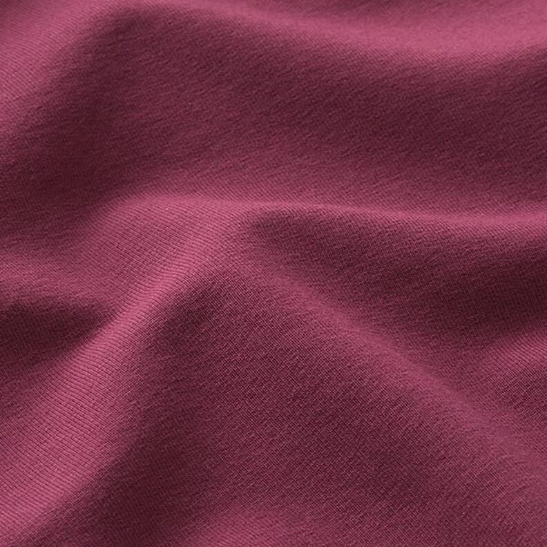 Sudadera ligera de algodón Uni – burdeos,  image number 4