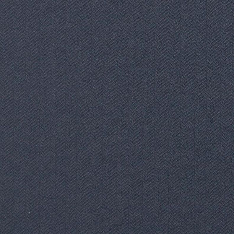 Tejido elástico estructura espiga – azul noche,  image number 1